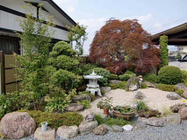 ヨコイチ・ガーデンの庭園施工